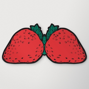 Show details for Strawberries Die Cut